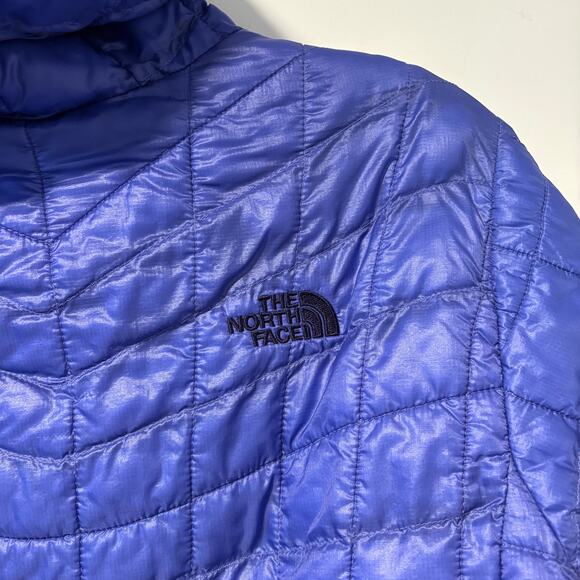 The North Face Thermoball Packable Puffer Coat Jacket Hooded Women's Medium - Picture 6 of 9
